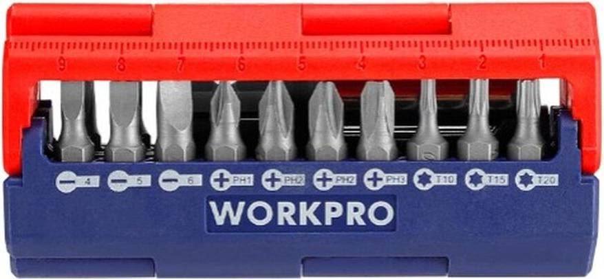 WORKPRO 13-Piece Screwdriver Bit Set Tool Kit