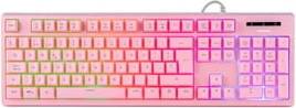 Gaming keyboard pink RadioShack Pink Multi-Function Backlit Keyboard