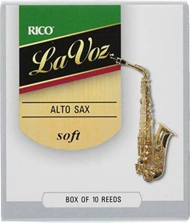 Rico La Voz Alto Sax Reeds RJC10SF 10-Pack