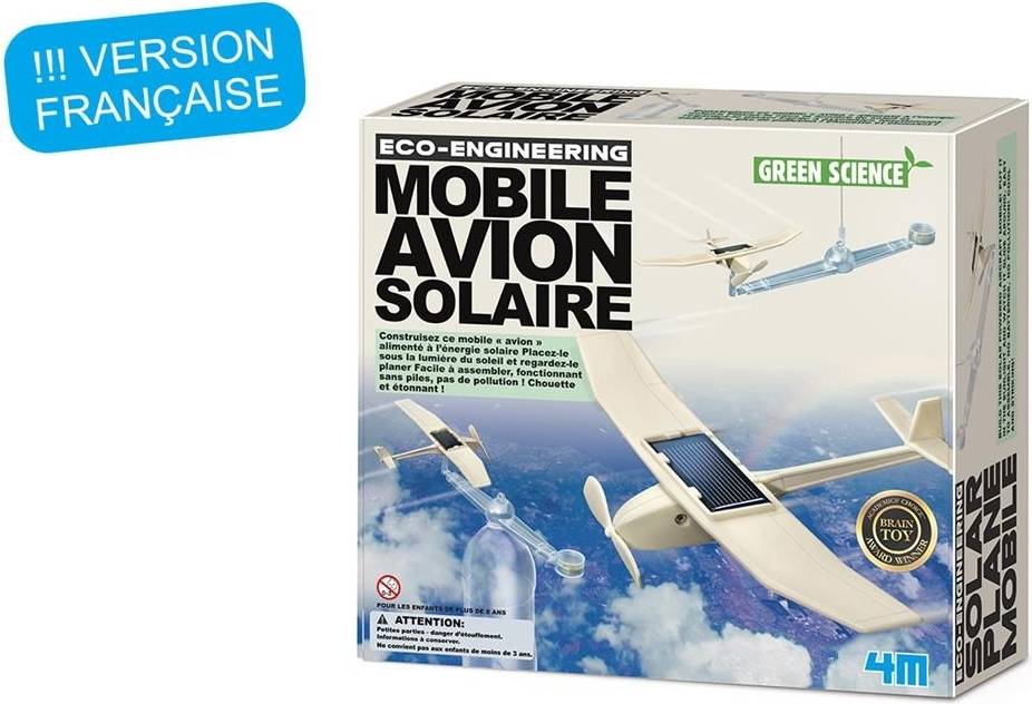 4M Green Science Making Kit Solar Plane