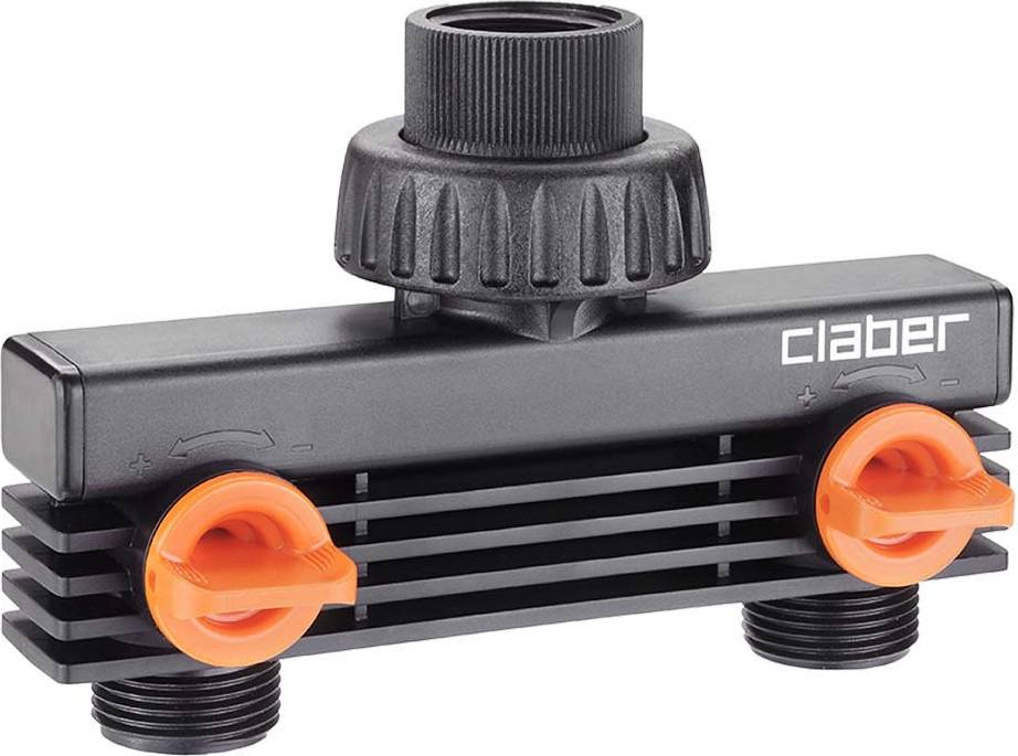 Claber 2-Way Socket with 3/4 Inch Male Thread