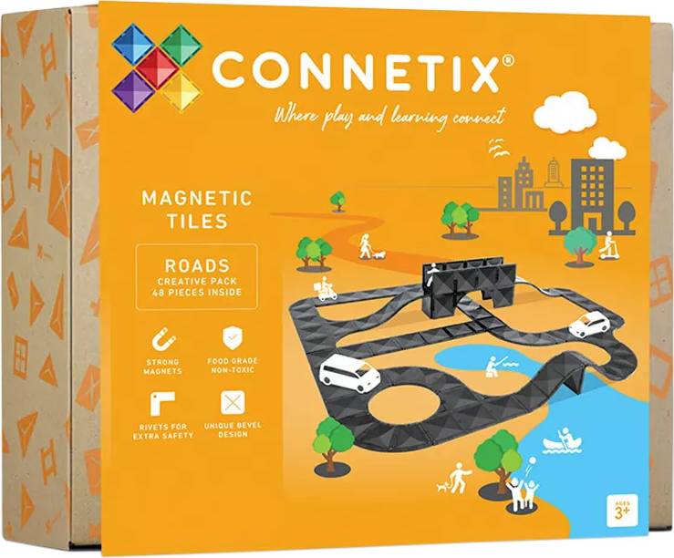 CONNETIX Roads Creative Set 48 Piece