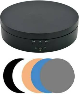 Studio display Electric Turntable Motorized Rotating Display Stand