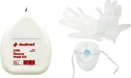 Dealmed CPR Rescue Pocket Mask Kit