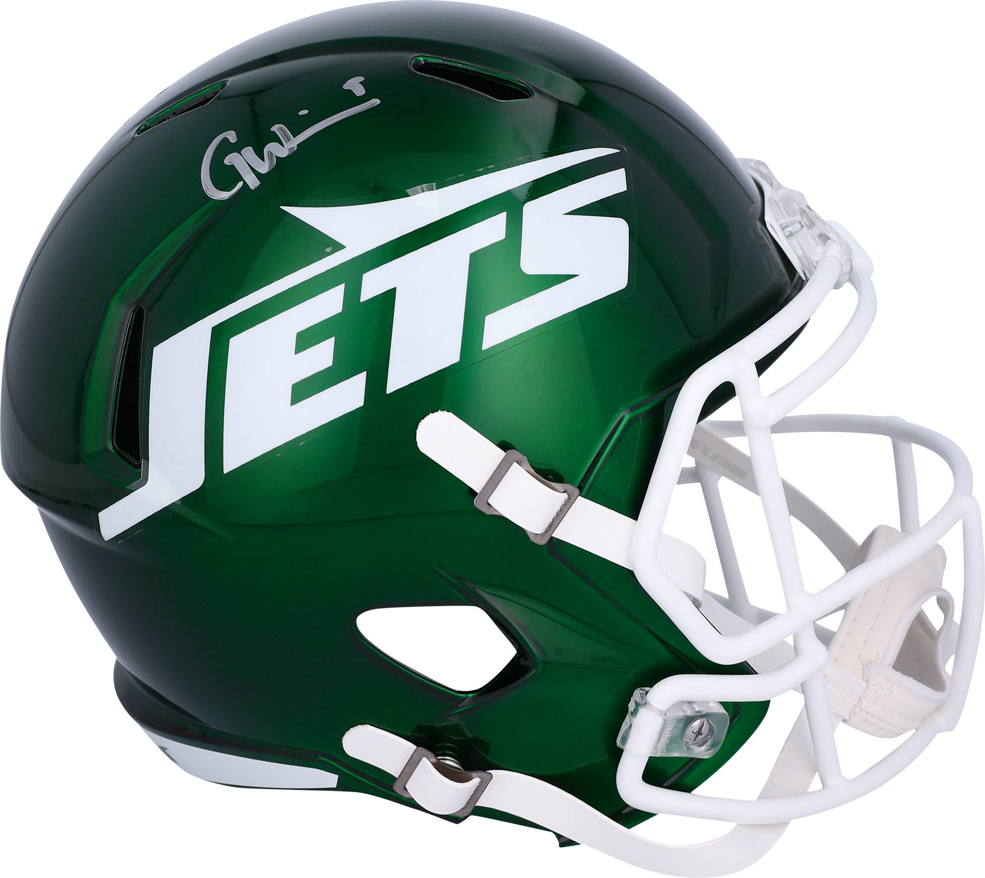 Fanatics Authentic New York Jets Autographed Riddell Speed Helmet