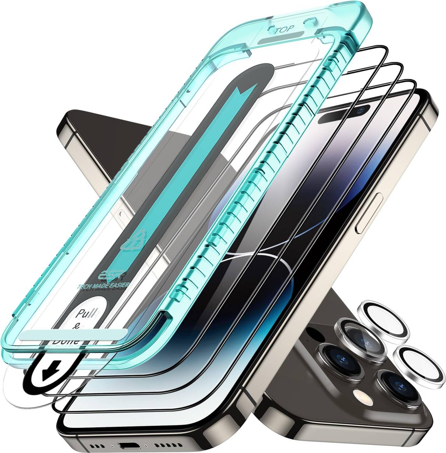 ESR Armorite Screen Protector Set for iPhone 14 Pro Max