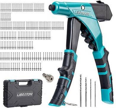 Professional Heavy Duty One-Handed Rivet Gun Set