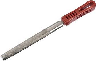 Uxcell Diamond File 6 Inch Half Round Handle Rasp