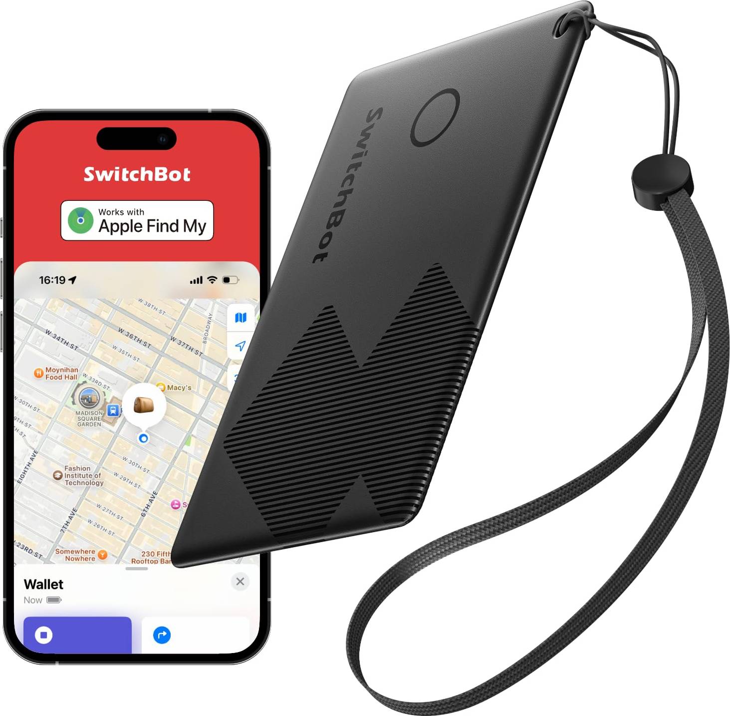 SwitchBot Wallet Finder Card Bluetooth
