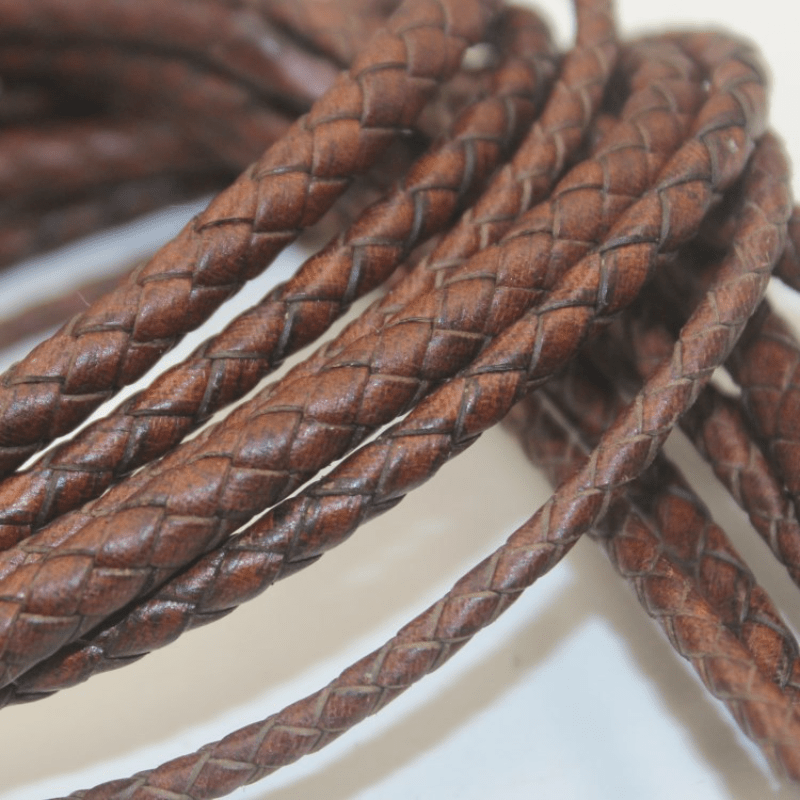 Temu Cowhide 39.37 Inch Braided Thread