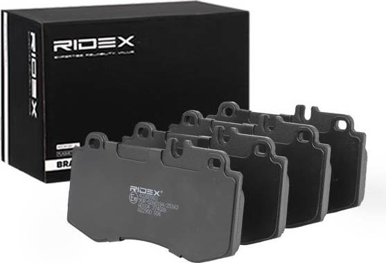 Ridex Brake Pad Set Front Axle