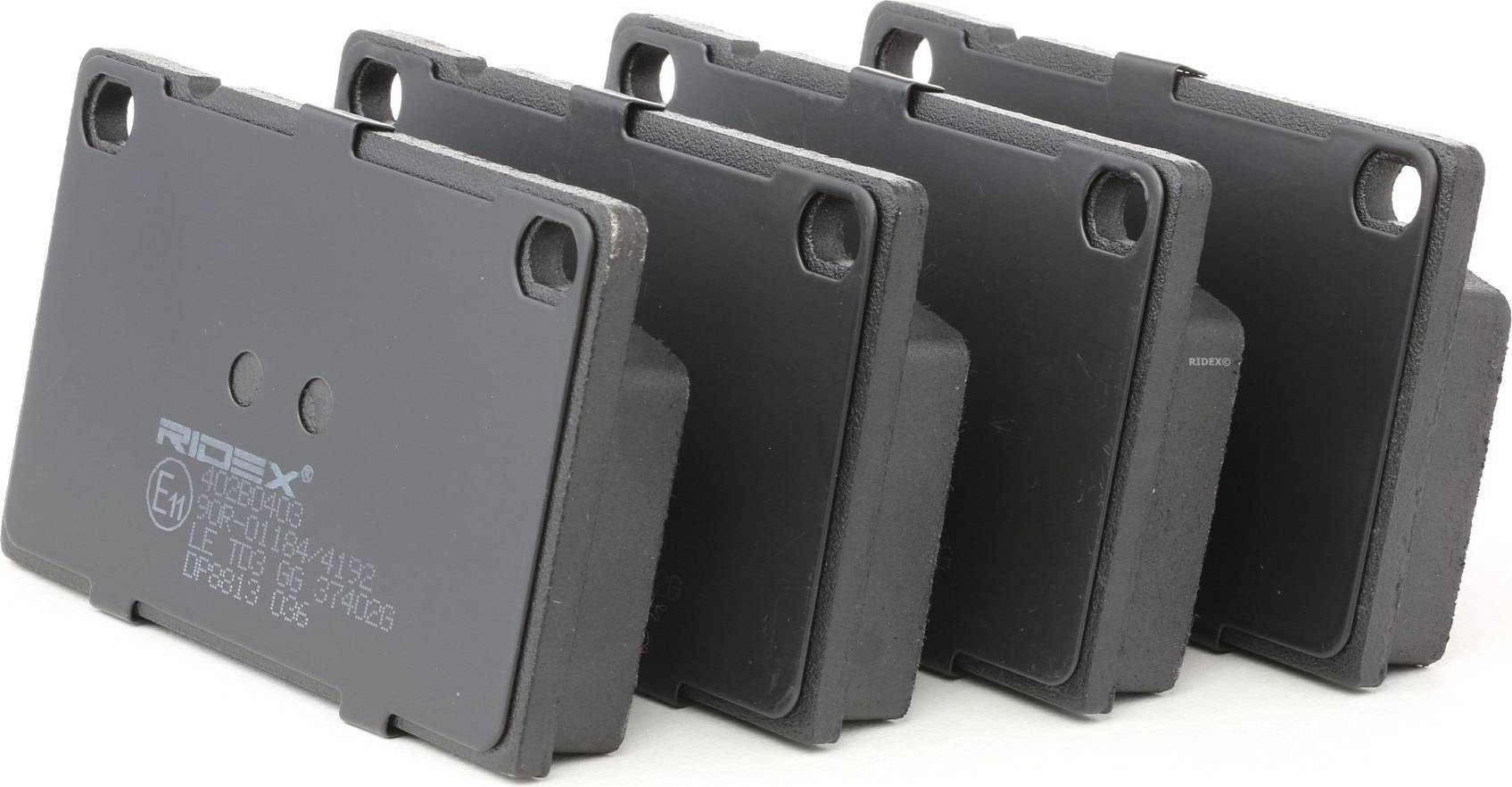 Ridex Brake Pad Set Front Axle