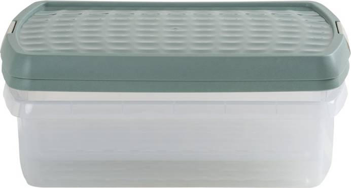 Wham Rectangular Plastic 2x 8.5L Storage Box 2pcs