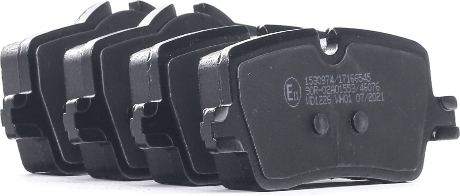 Ridex 402B1622 Brake Pad Set Rear Axle