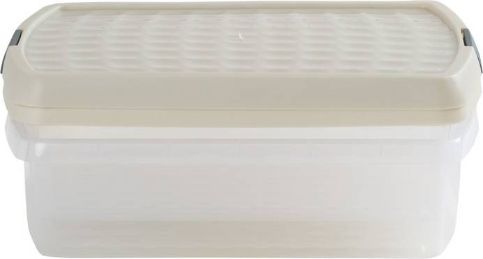 Wham Rectangular Plastic Boxes 2X 8.5L Storage Box 2pcs