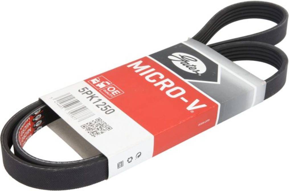 Gates Micro-V Multi-Ribbed Belt 5PK1250