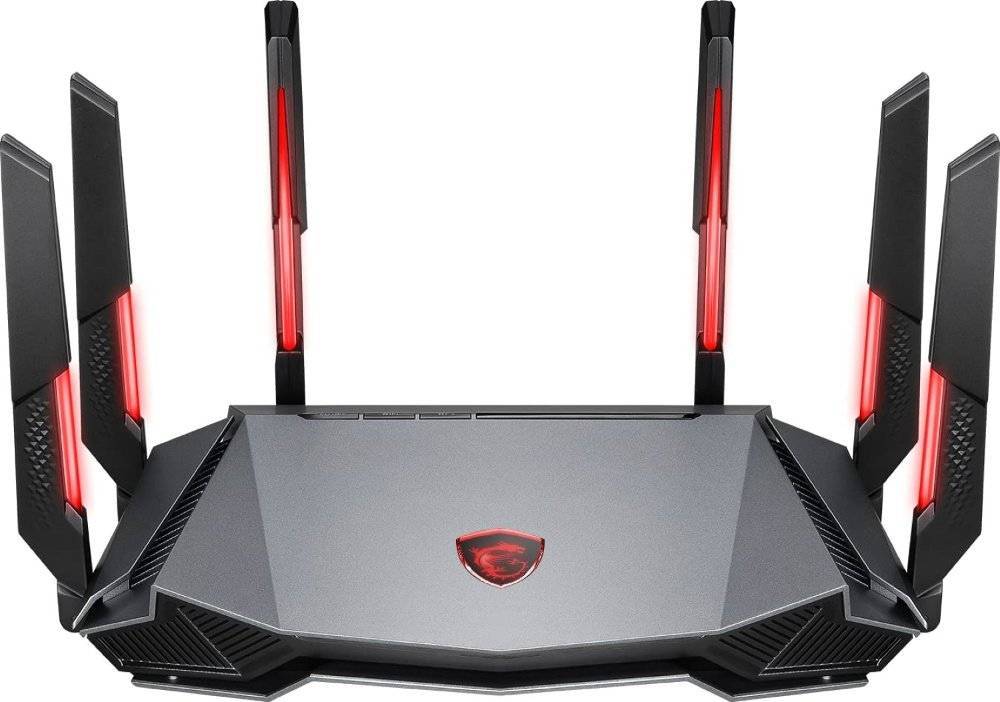 Gaming router MSI RadiX AXE6600 WiFi 6E Tri-Band Gaming Router