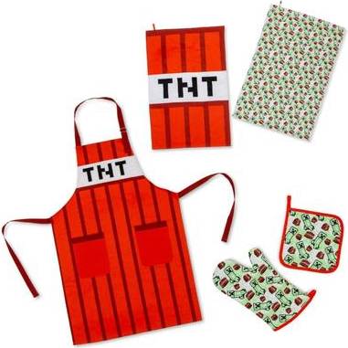 Minecraft TNT Kitchen Set
