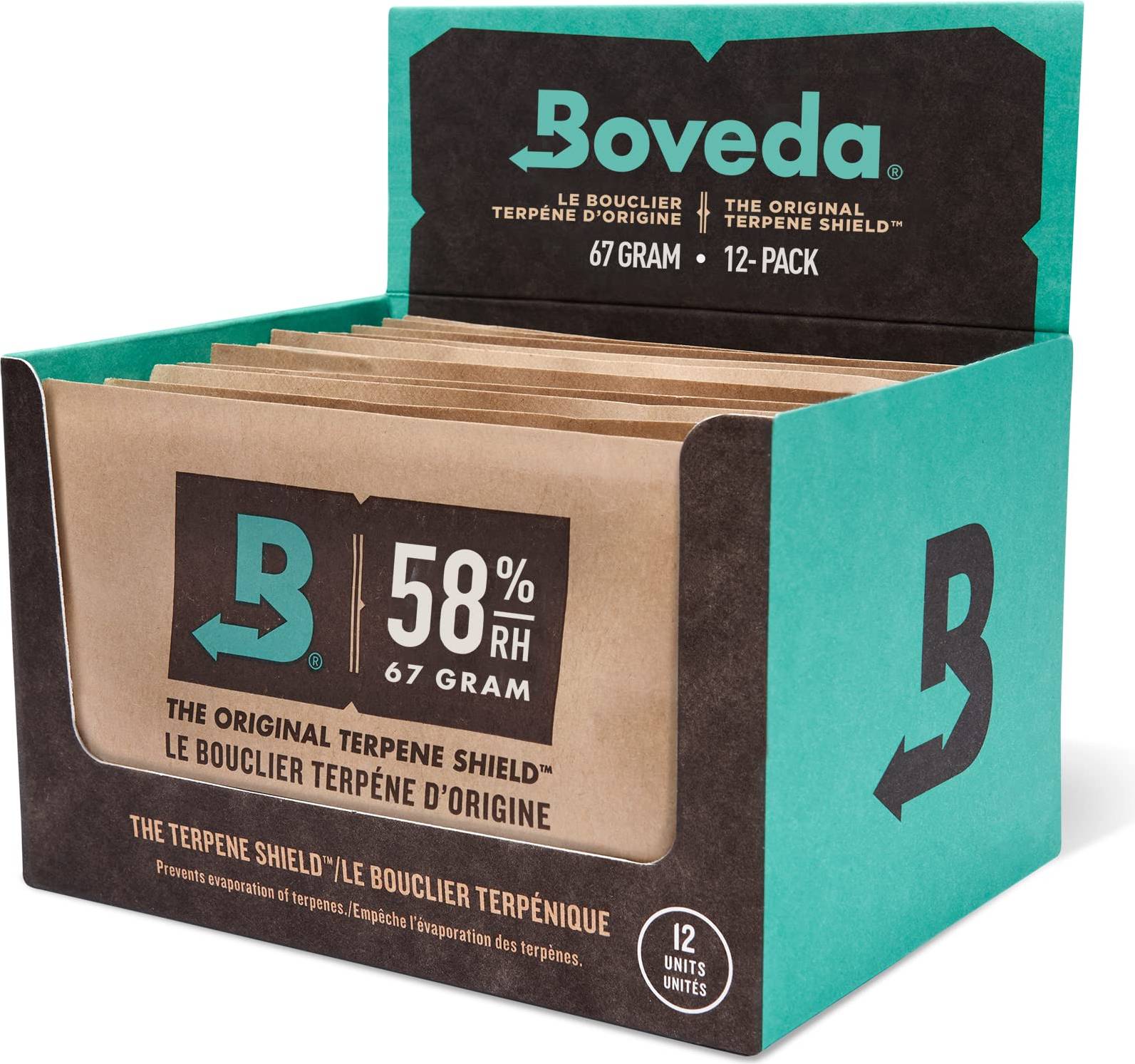 Boveda 58% Two-Way Humidity Control Pack Size 67