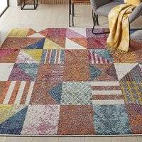 Concept Looms Carnaval Geo Rug Multicolour cm