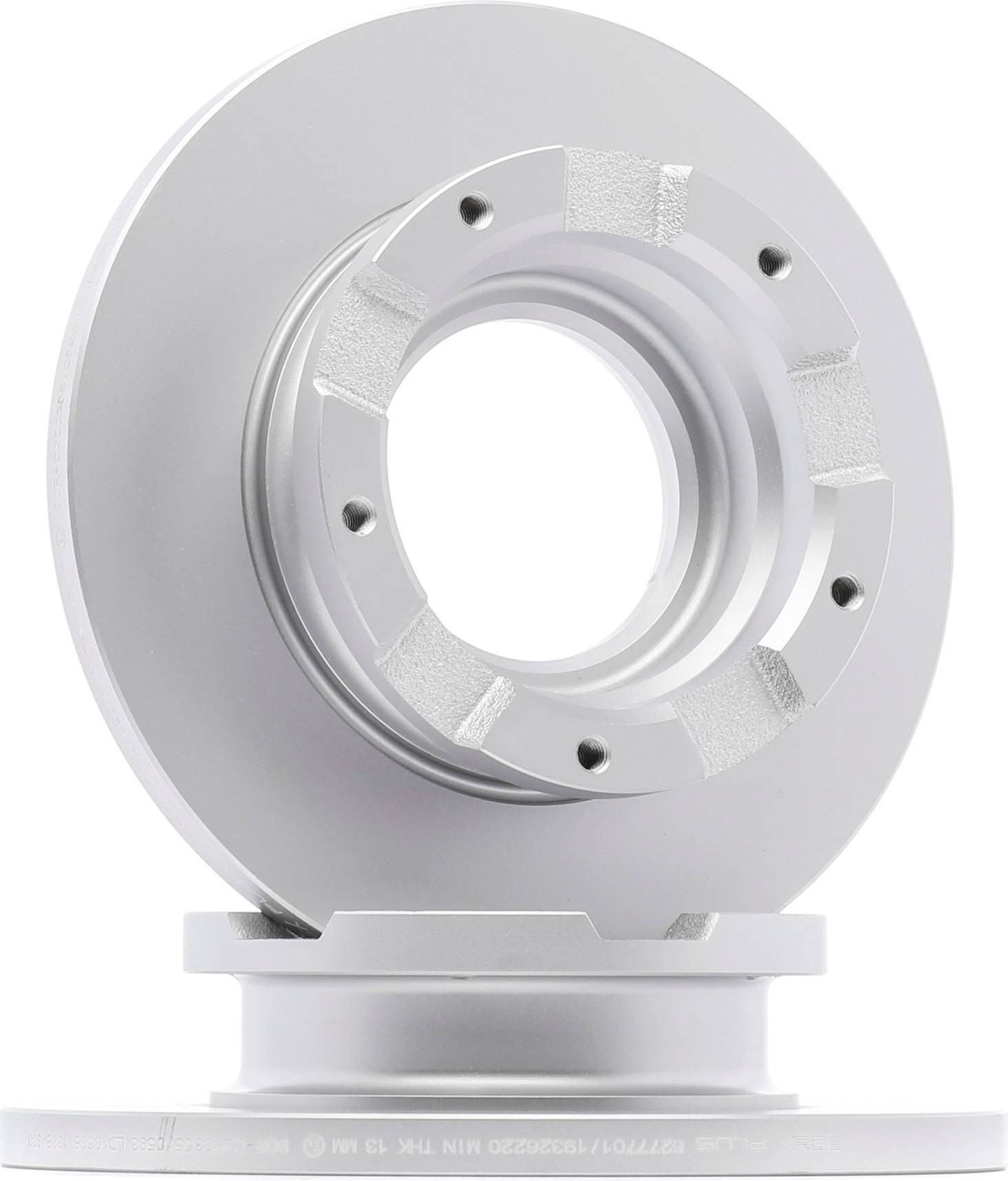 Ridex Plus 82B0435P Brake Disc Rear Axle