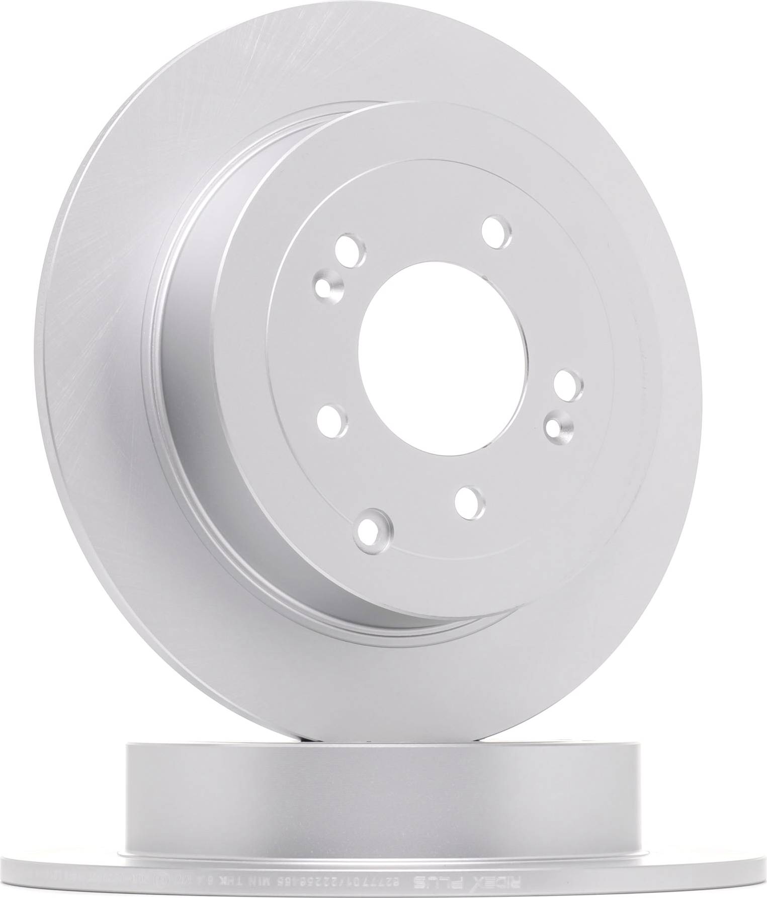 Ridex Plus 82B1829P Brake Disc Rear Axle