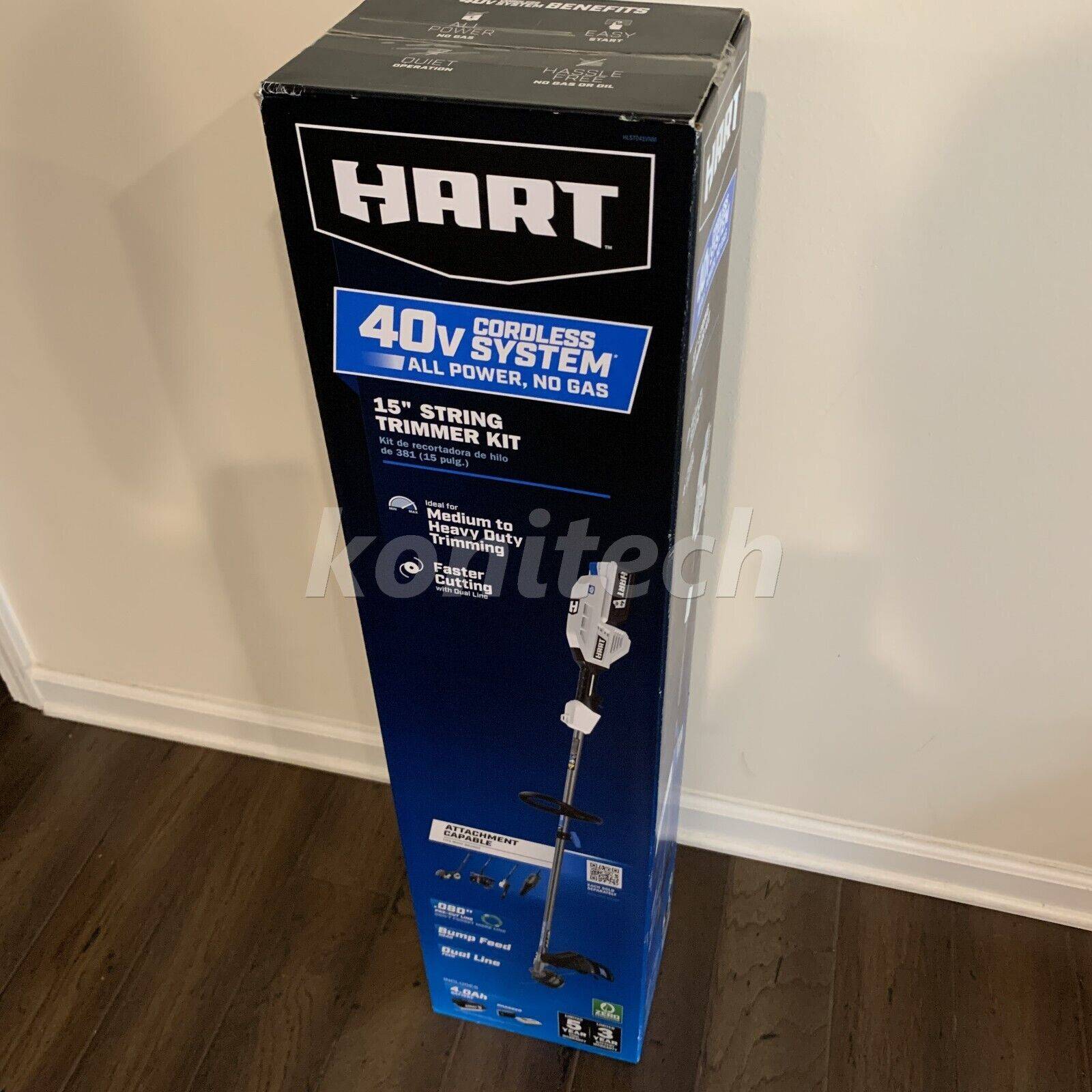 String trimmer Hart Hart 40V Cordless String Trimmer Kit