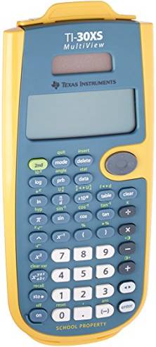 Texas Instruments TI-30XS MultiView Teacher Kit Pack Yellow