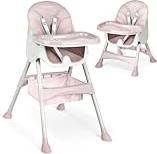 Poltrona Pappa Con Tavolino Milo Rosa