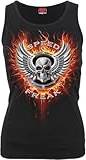 Spiral Razor Back Top Black Screen L