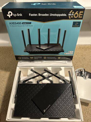 Archer AXE5400 Tri-Band WiFi 6E Router
