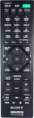 Sony MHC-V13 Home Audio Remote Control