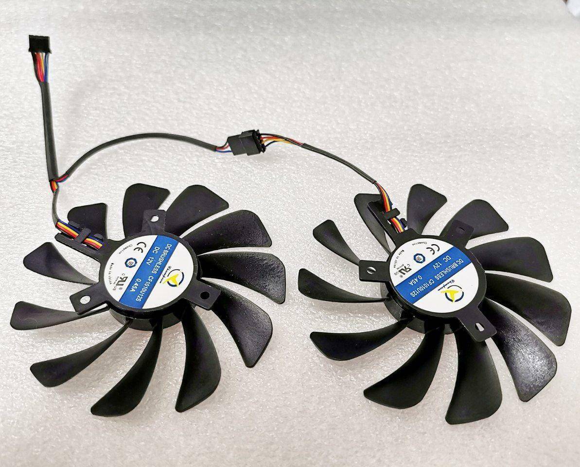 Inno3D 95mm Pair Fans for AMD Radeon XFX 580 RX580 RX590