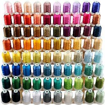 New brothread Polyester Embroidery Machine Thread Kit 1000M