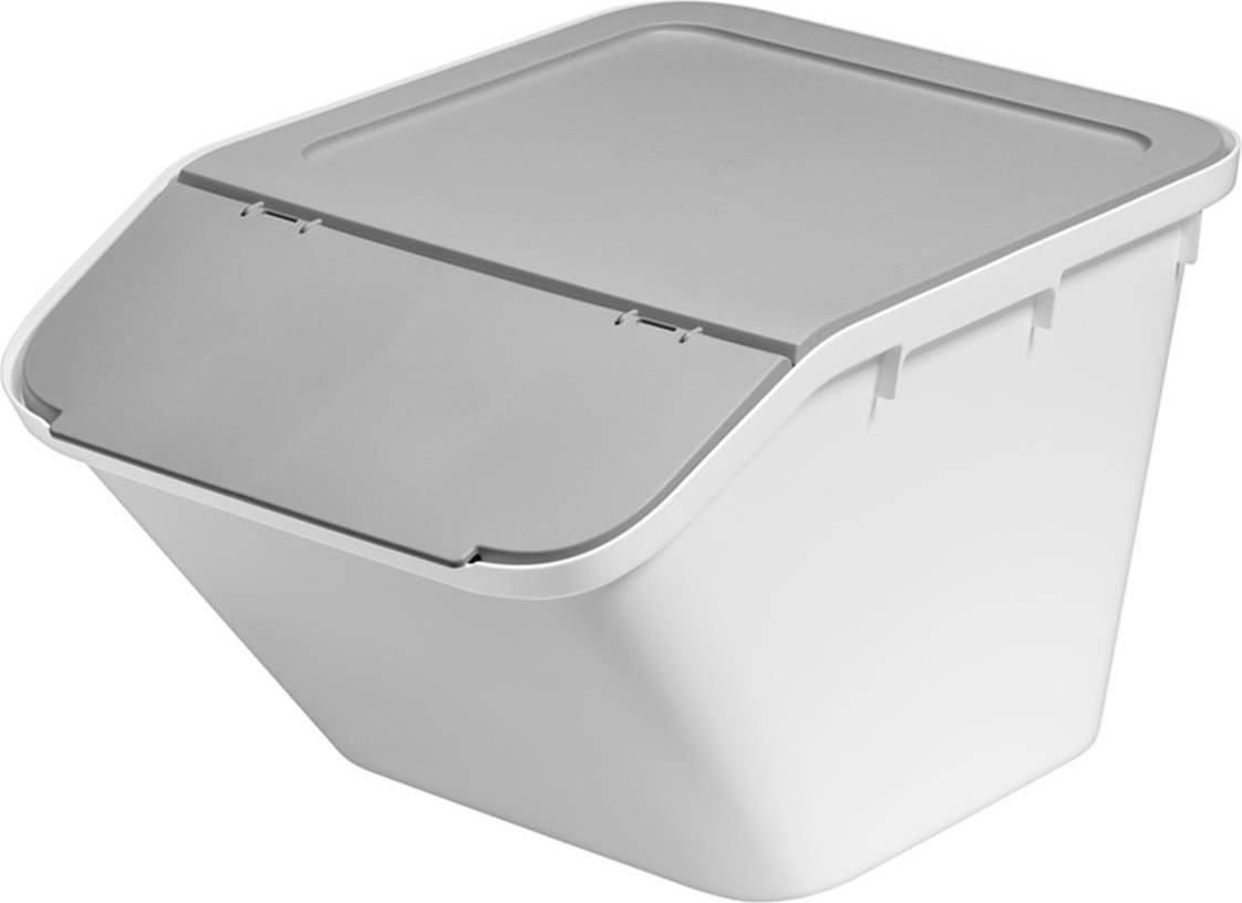 SmartStore Collect Stacking Lidded Bin 37L Storage Box