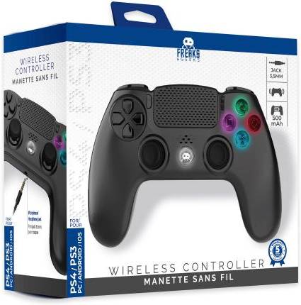 Trade Invaders Wireless Controller for PS4 LED Black