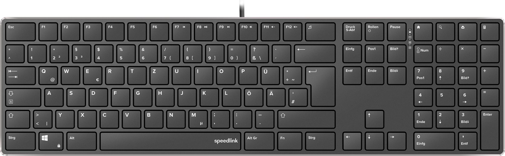 SpeedLink RIVA Scissor Keyboard Nordic Layout