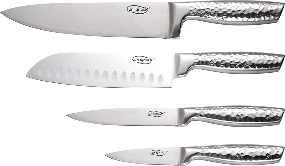 Couteaux Set 4pc Acier Inoxydable