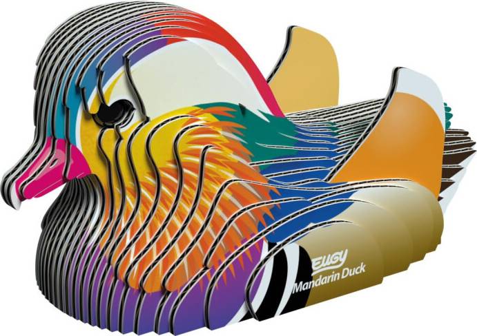 3d puzzles Eugy Mandarin Duck 3D Model Kit