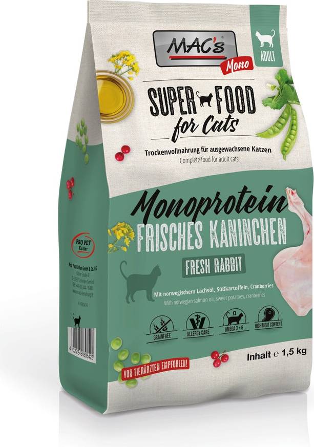 Monoprotein Rabbit Cat Food