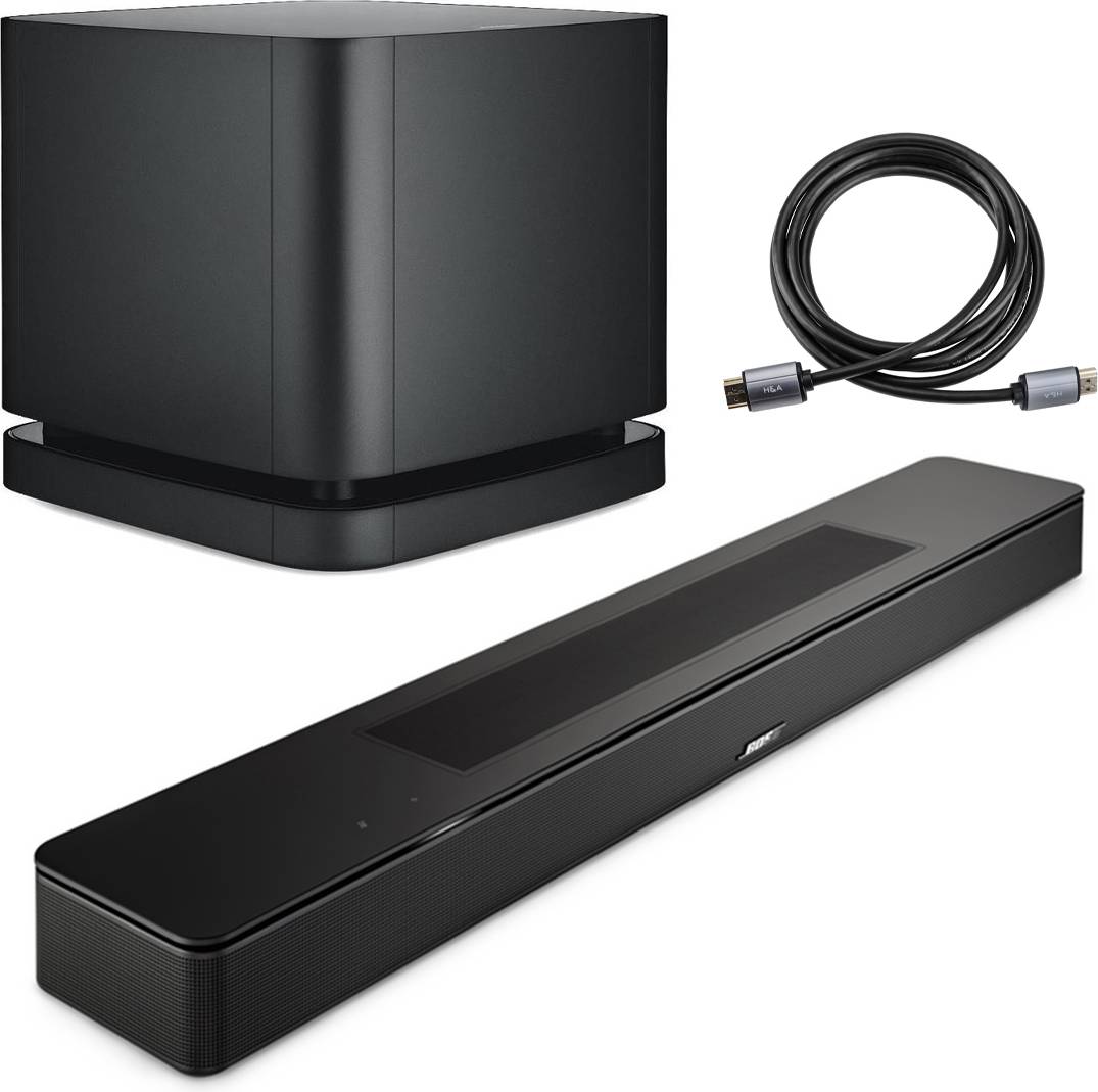 Bose smart soundbar Bose Smart Soundbar Bundle with Bass Module 500
