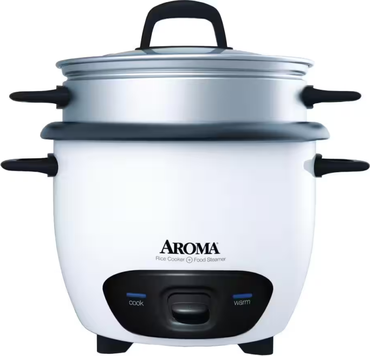 Aroma Rice Cooker Pot-Style 6-Cup