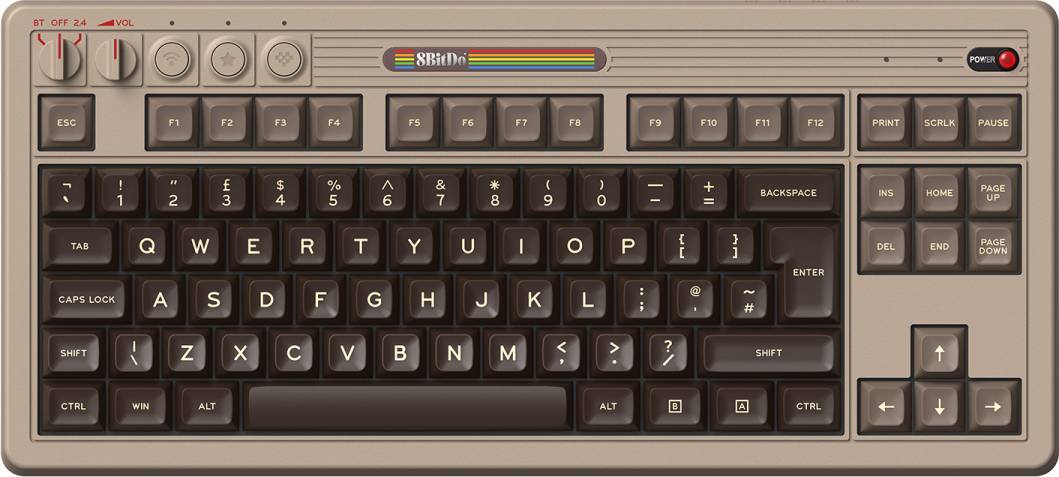 8Bitdo Retro Mechanical Bluetooth Keyboard
