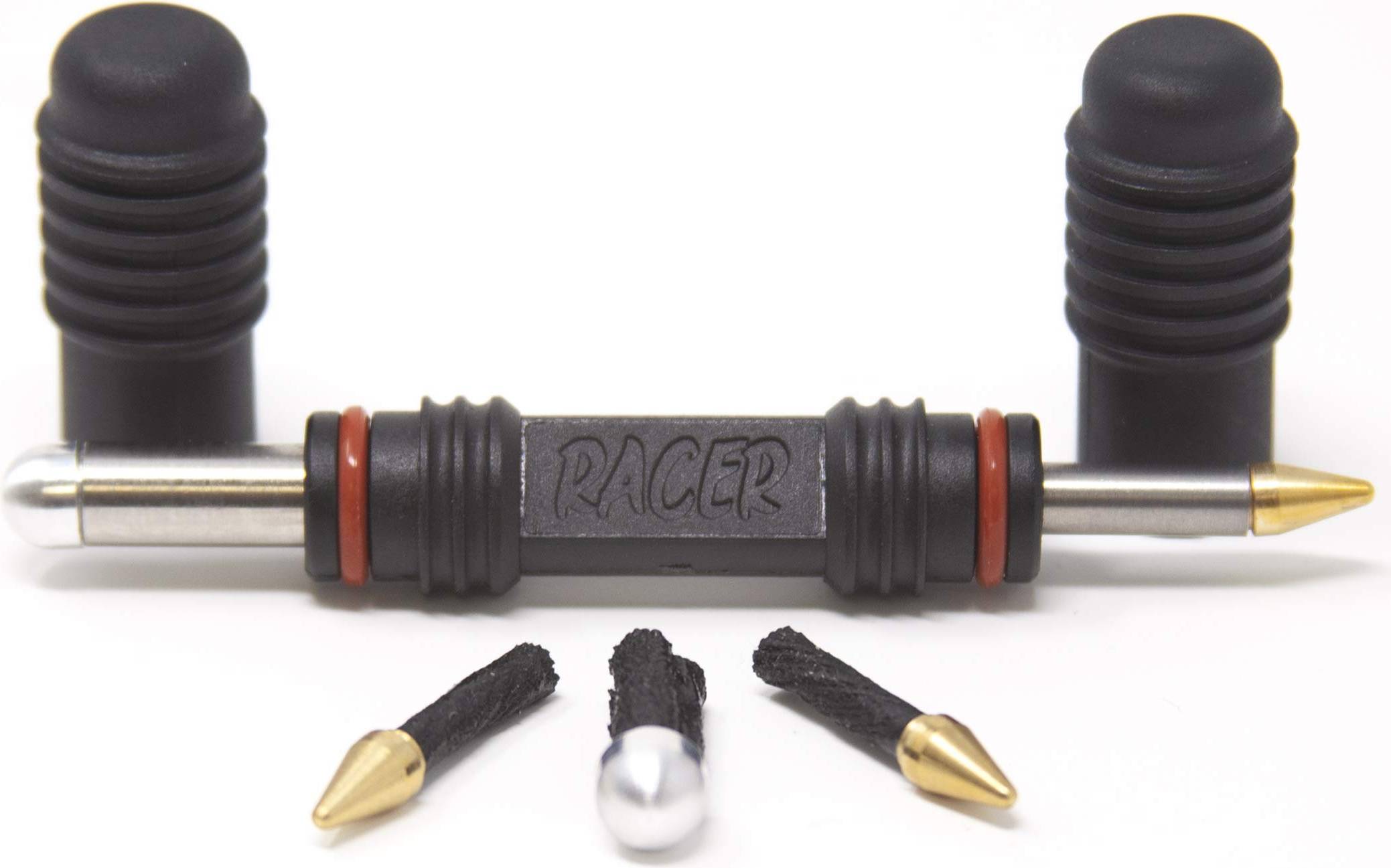 Dynaplug Racer Carbon Reparationsset - Svart