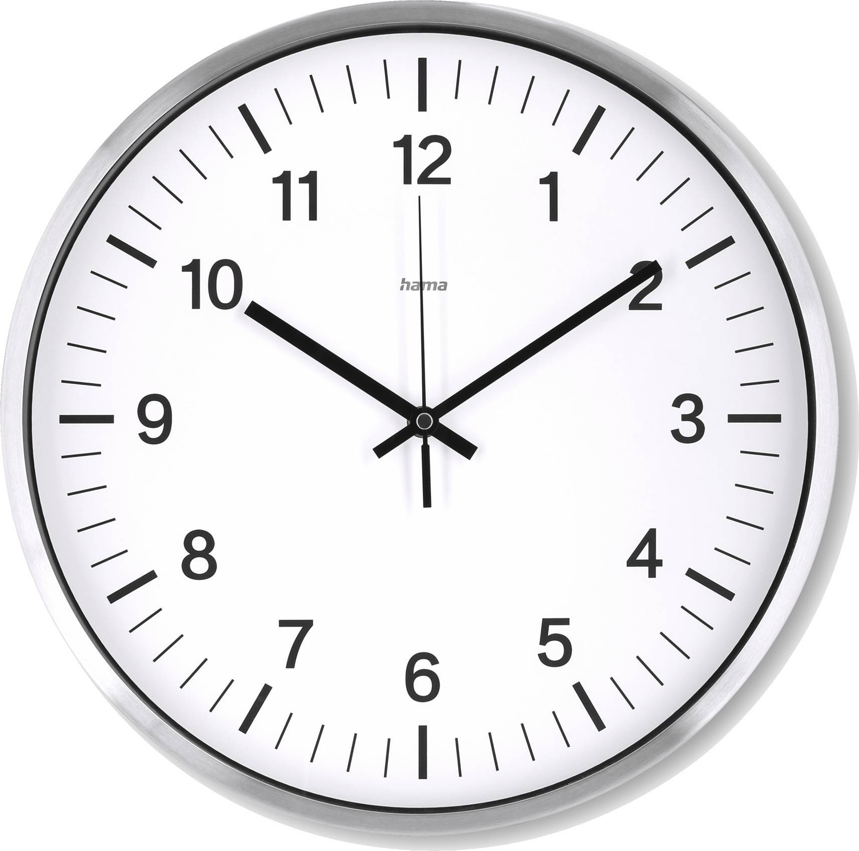 Radiostyret vægur Hama Radio Java Silver Vægur 35cm