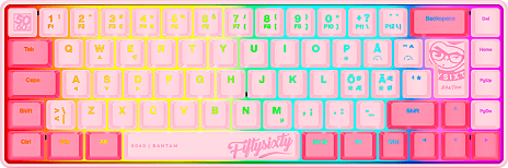 Mini keyboard gaming Bantam Mini Gaming Keyboard FIFTYSIXTY 5060