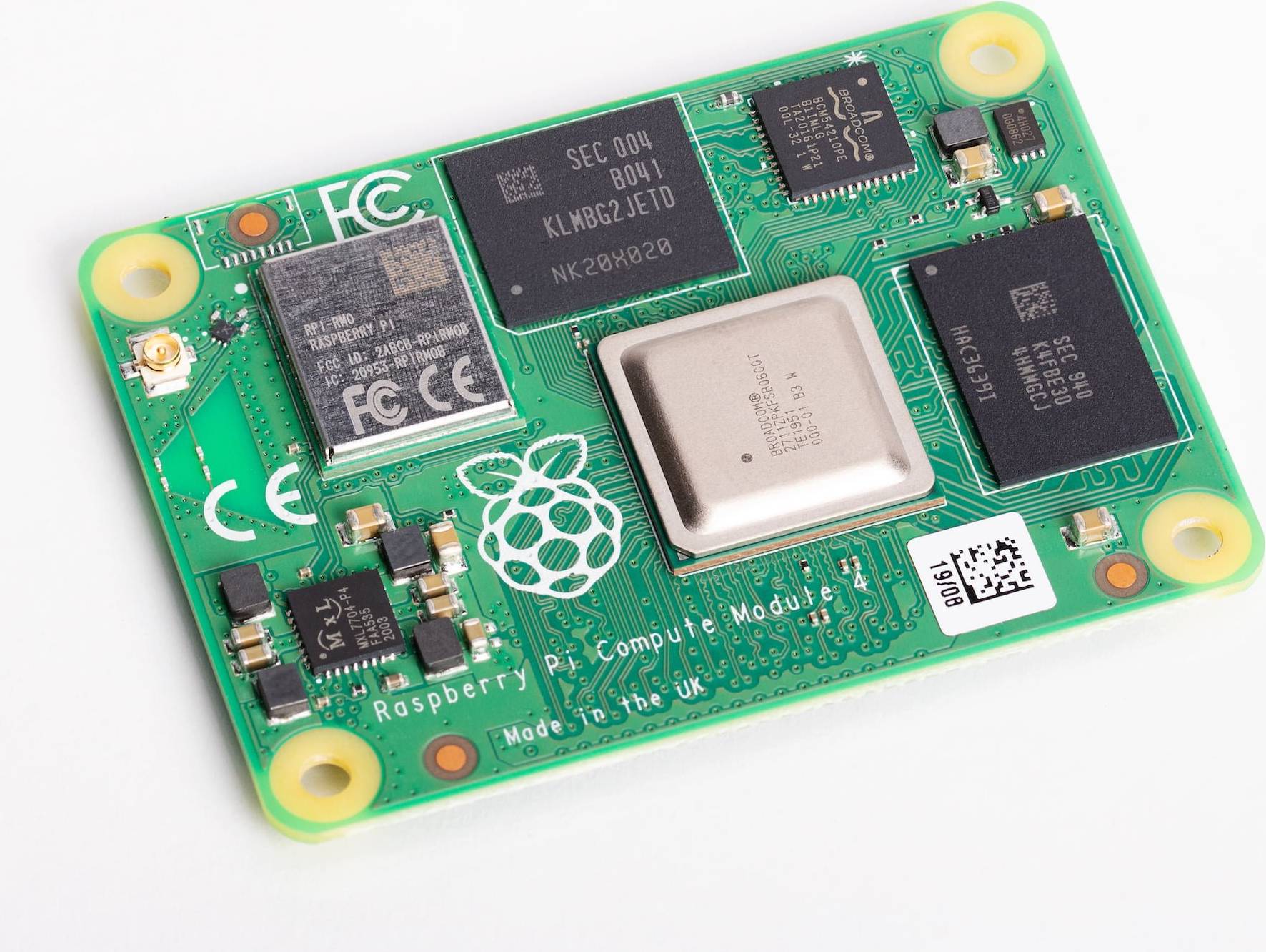 Raspberry pi 2gb Raspberry Pi Compute Module 4 WiFi 2GB RAM 32GB Storage