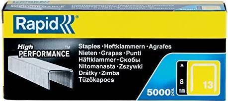 13/8 Staples R13 and R23 R33 8mm Shank Length 5000 pcs
