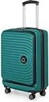Middle Hard Shell Luggage Wheels Turquoise