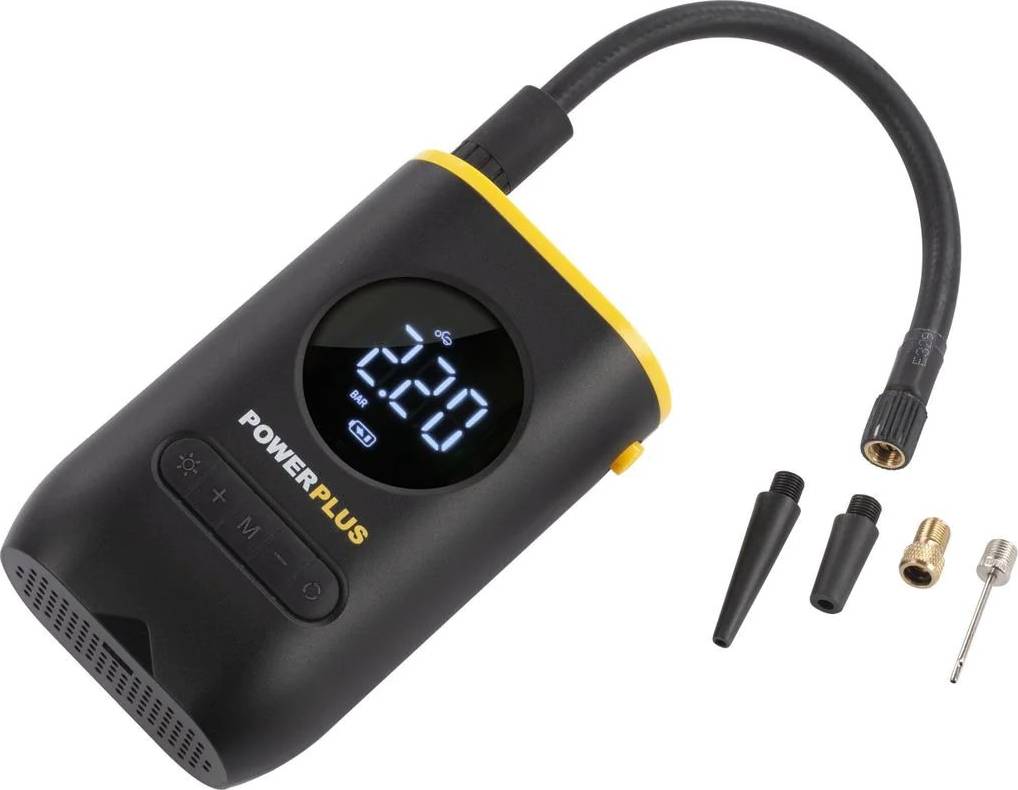 Mini kompressor PowerPlus Mini Luftkompressor 8v 4 Stykker